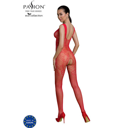 PASSION - ECO COLLECTION BODYSTOCKING ECO BS012 WHITE