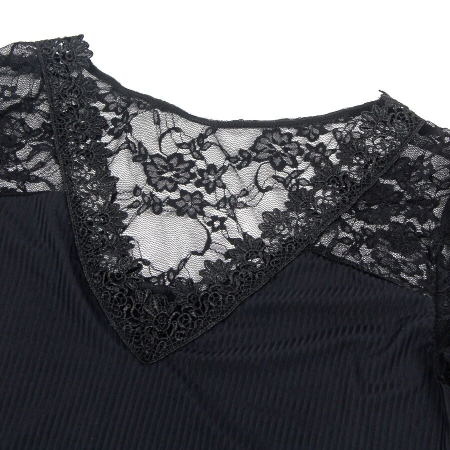 SUBBLIME - TEDDY FLORAL PATTERN LONG SLEEVE S/M